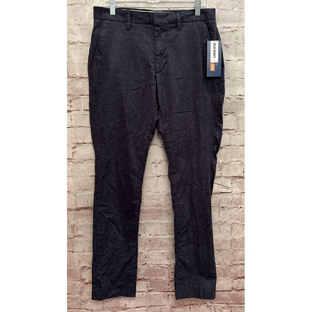 Old Navy Mens Signature Non Iron Slim Built In Flex Chino Pant Size 30 x 30 NEW